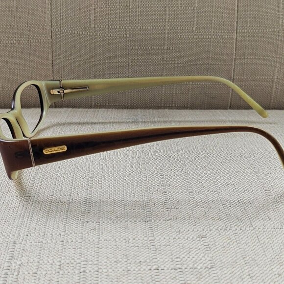 Coach Women Glasses Frame 50[]19 135 Brown Tone Eyeglasses Frame - Picture 11 of 11